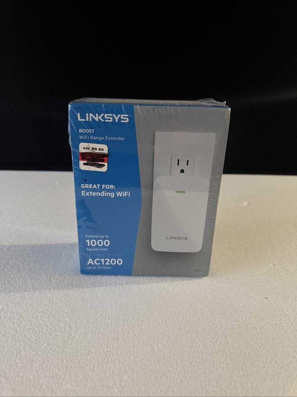 Linksys AC1200 RE 6350 Dual-Band Wi-Fi Range Extender New
